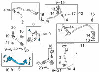 OEM Ford F-150 TUBE - WATER OUTLET Diagram - ML3Z-8K153-C