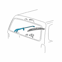 OEM 2003 Ford Excursion Rear Arm Diagram - 1C7Z-17526-AA