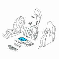 OEM 2022 BMW M8 HEATER ELEMENT FOR SPORT SEA Diagram - 52-10-8-072-091