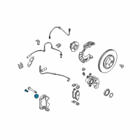 OEM 2012 BMW Z4 Collar Screw Diagram - 34-11-6-772-428