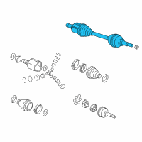 OEM 2020 Chevrolet Spark Axle Assembly Diagram - 42697364