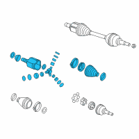 OEM 2019 Chevrolet Spark Inner Joint Diagram - 95394781