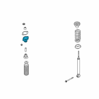 OEM Infiniti FX35 Bracket-Rear Shock ABSORBER Mounting, RH Diagram - 55336-CG020