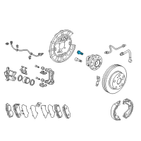 OEM 2011 Acura MDX Bolt-Washer (12X46) Diagram - 90160-SJK-000