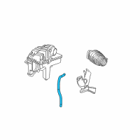 OEM Dodge Hose-CRANKCASE Vent Diagram - 4781287AD