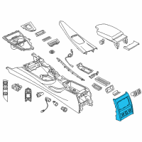 OEM 2013 BMW 335i Covering Rear Diagram - 51-16-9-235-493