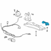 OEM 2016 Cadillac CTS Transmission Mount Diagram - 22996706