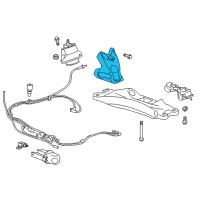 OEM 2014 Cadillac ATS Mount Bracket Diagram - 20841859