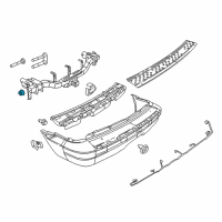 OEM Chrysler Pacifica Nut-HEXAGON FLANGE Lock Diagram - 6502698