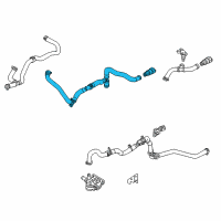 OEM 2015 Ford Focus Heater Hose Diagram - CV6Z-18472-E