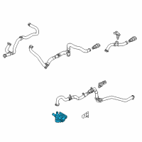 OEM 2015 Ford Focus Water Valve Diagram - CV6Z-18495-B