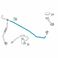OEM Lexus HS250h Hose Diagram - 90075-15065