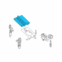 OEM 2008 Chrysler Aspen Electrical Powertrain Control Module Diagram - 5150283AB