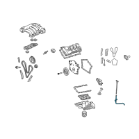 OEM Dodge Avenger Tube-Engine Oil Indicator Diagram - 4892058AB