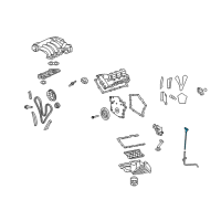 OEM Dodge Avenger Indicator-Engine Oil Level Diagram - 4892059AA