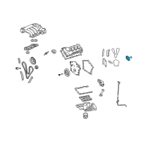 OEM 2010 Chrysler Sebring Cap-TENSIONER Diagram - 4792586AA