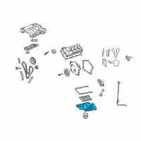 OEM 2007 Chrysler Sebring Pan-Oil Diagram - 4892061AA