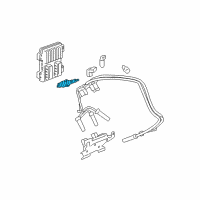 OEM 2010 Buick Lucerne Spark Plug Diagram - 12681662