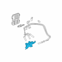 OEM 2007 GMC Sierra 1500 Ignition Module Diagram - 12595088