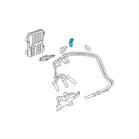 OEM 2006 Chevrolet Impala Camshaft Sensor Diagram - 12598209