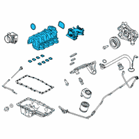 OEM 2021 Ford F-350 Super Duty Intake Manifold Diagram - LC3Z-9424-E