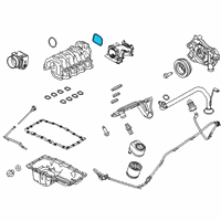 OEM 2018 Ford F-350 Super Duty Intake Manifold Gasket Diagram - HC3Z-9E936-A