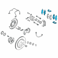 OEM 2021 Infiniti Q60 Hardware Kit Diagram - D4080-9N00C