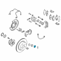 OEM 2014 Infiniti QX50 Cap-Adjusting Diagram - 40263-1CA0A