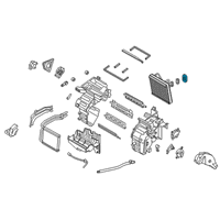 OEM Kia Rio Seal-A/C EVAPORATOR Tube T Diagram - 971651M000