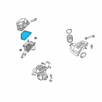 OEM 2008 Pontiac G5 Filter Diagram - 21999324