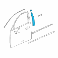 OEM Buick LaCrosse Applique Diagram - 26250452