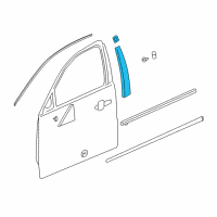 OEM 2017 Buick LaCrosse Applique Diagram - 26250452