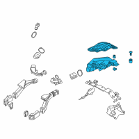 OEM 2012 BMW 550i Intake Silencer Diagram - 13-71-7-577-467