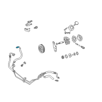 Genuine Power Steering Control Valve diagram