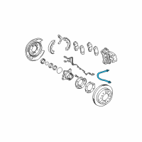 OEM 2008 Lexus GX470 Hose, Flexible Diagram - 90947-02F24