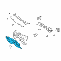 OEM Toyota Tundra Dash Panel Diagram - 55101-0C929