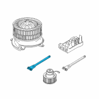 OEM BMW 750Li Evaporator Temperature Sensor Diagram - 64-11-6-938-632