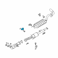 OEM 2018 Ford F-150 Mount Bracket Diagram - JL3Z-5A242-A