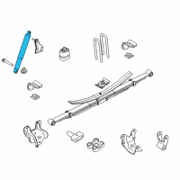 OEM Ford F-250 Super Duty Shock Diagram - BC3Z-18125-M