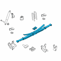 OEM 2016 Ford F-250 Super Duty Leaf Spring Diagram - BC3Z-5560-G