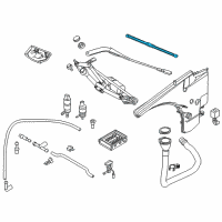 OEM 2008 BMW 128i Wiper Blade Set Diagram - 61-61-0-420-549