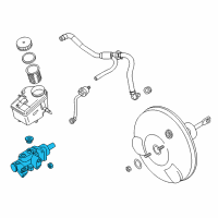 OEM BMW 330Ci Brake Master Cylinder Diagram - 34-31-7-838-638