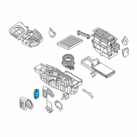 OEM 2015 Ford Explorer Expansion Valve Diagram - DG1Z-19849-A