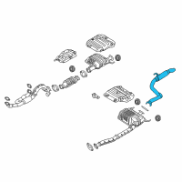 OEM 2007 Kia Sedona Pipe-Tail Diagram - 287504D200