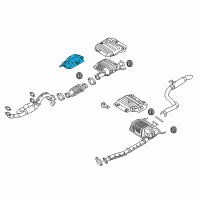 OEM Kia Sedona Panel-Heat Protector Diagram - 287914D000