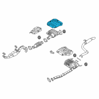 OEM Kia Sedona Panel-Heat Protector Diagram - 287924D000