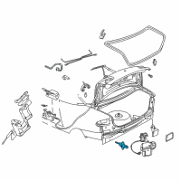 OEM Oldsmobile Alero Lock Cylinder Diagram - 15822406