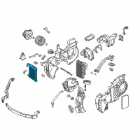 OEM 2013 Hyundai Santa Fe Sport Core Assembly-Heater Diagram - 97926-B8000