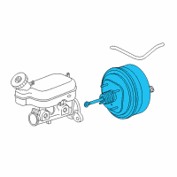 OEM 2005 Chrysler Pacifica Booster-Power Brake Diagram - 4683844AC