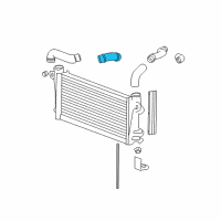 OEM 2007 Chevrolet Express 2500 Outlet Duct Diagram - 15849822